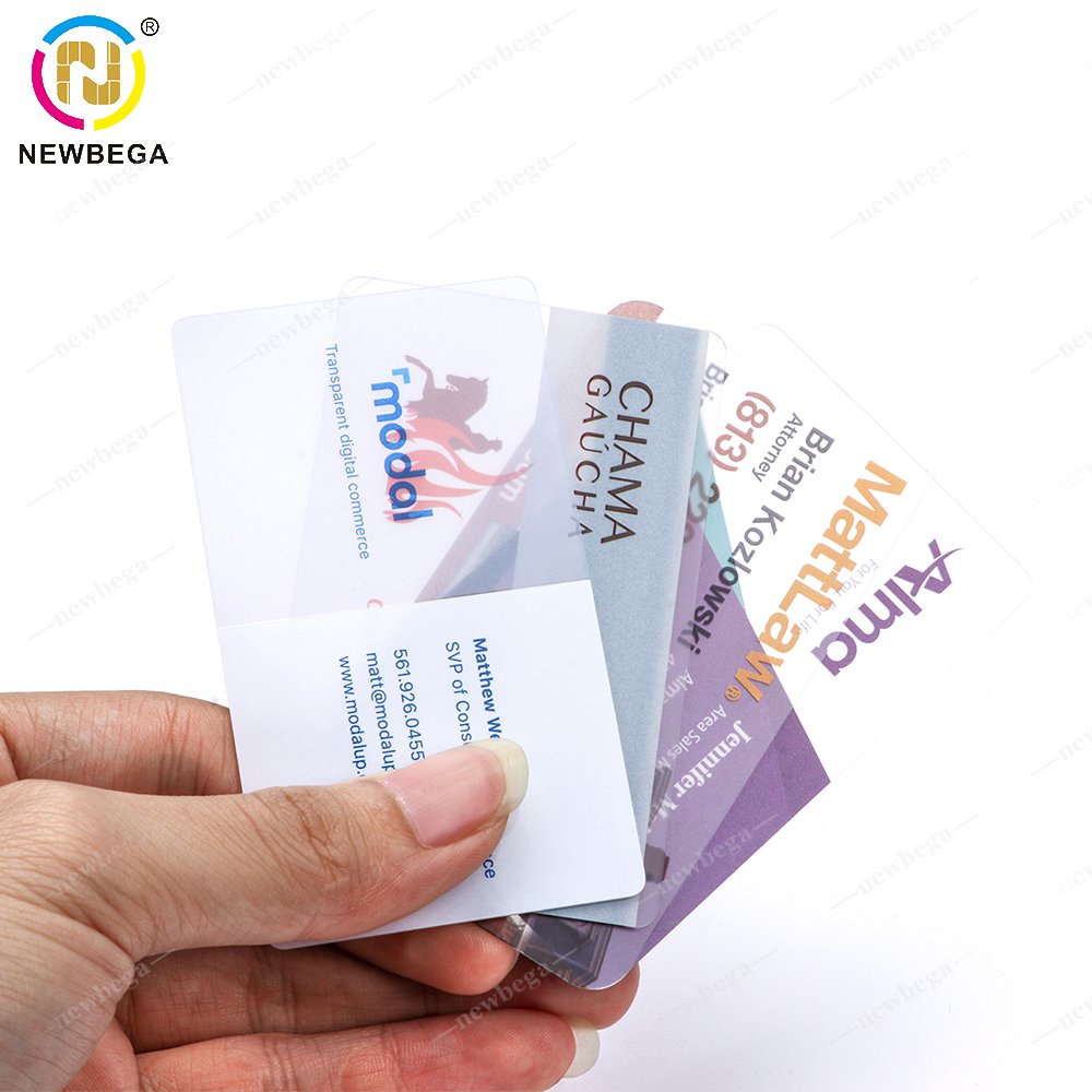 Smart Digital plastic Rfid vip Business cards Pvc Matte Black Nfc Card