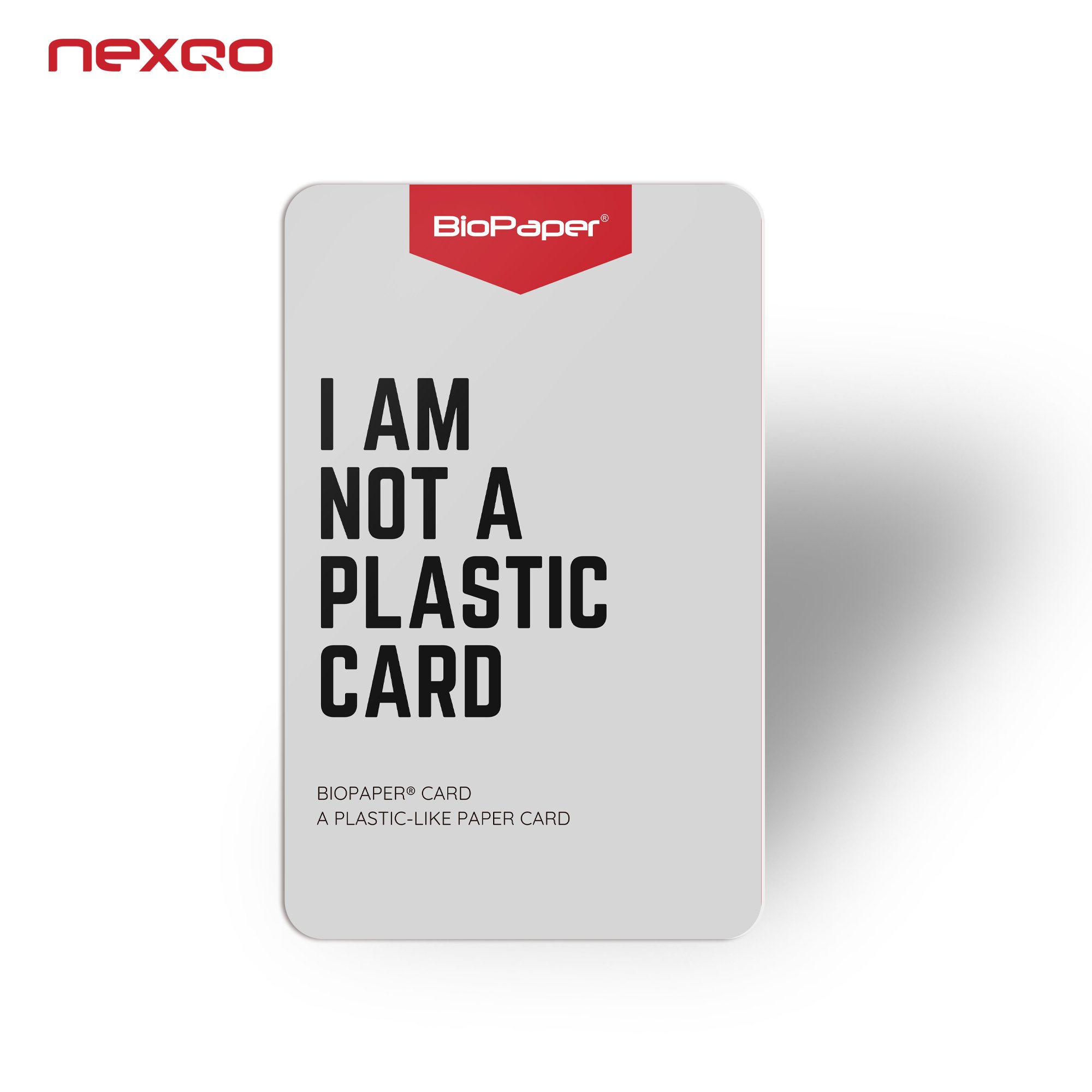 Eco-friendly RFID BioPaper Card Full-color Printing Business NFC Card