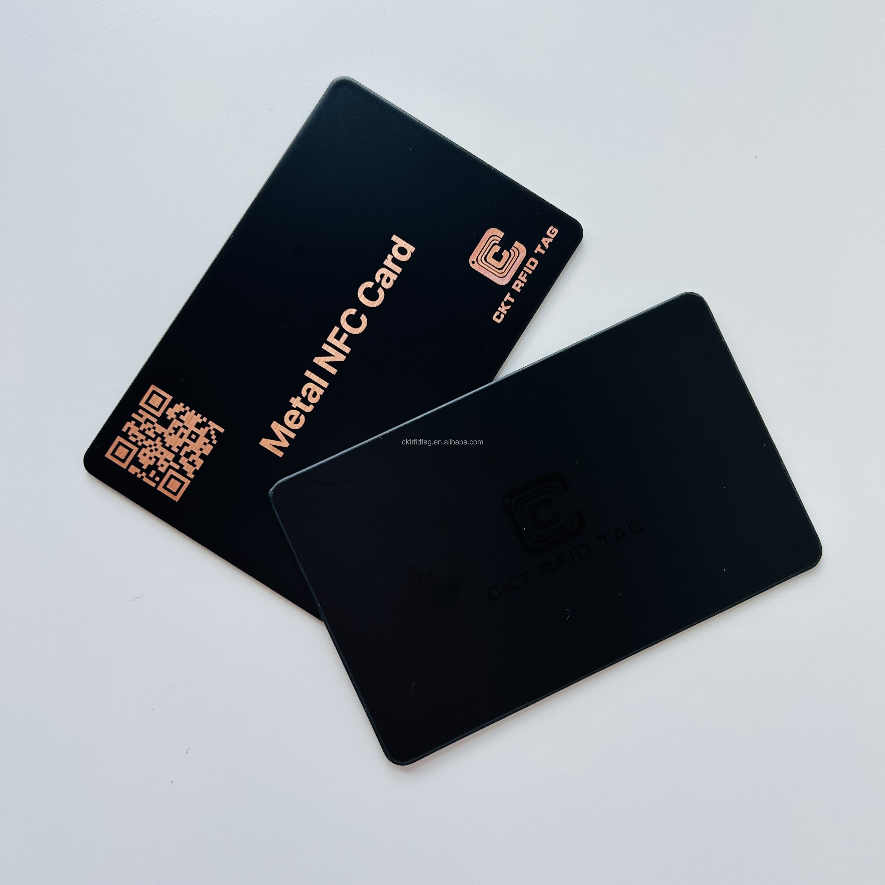 CKT Metal Digital Business Card - Smart NFC Card - Tap or Scan to Share