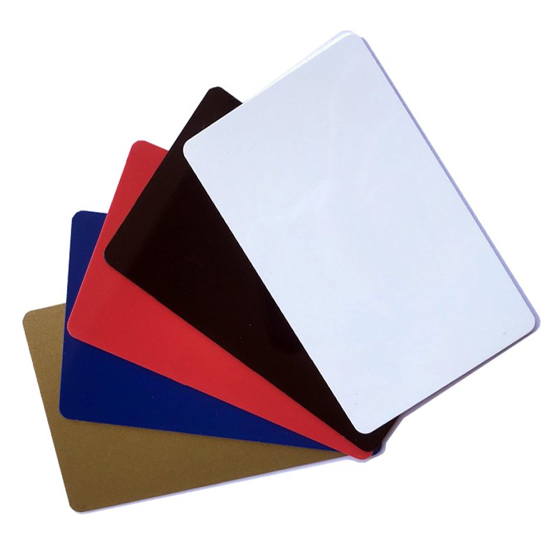 Custom Waterproof Plastic PVC contactless smart chip 13.56MHz Student ID staff Hotel key cards door Access control NFC RFID card