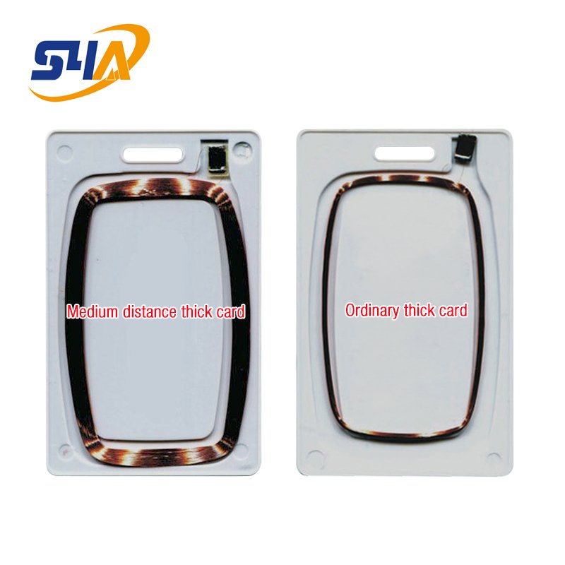 Access Control Middle Range Proximity RFID 125KHz Thick Cards for 1m Middle Range EM Card Reader