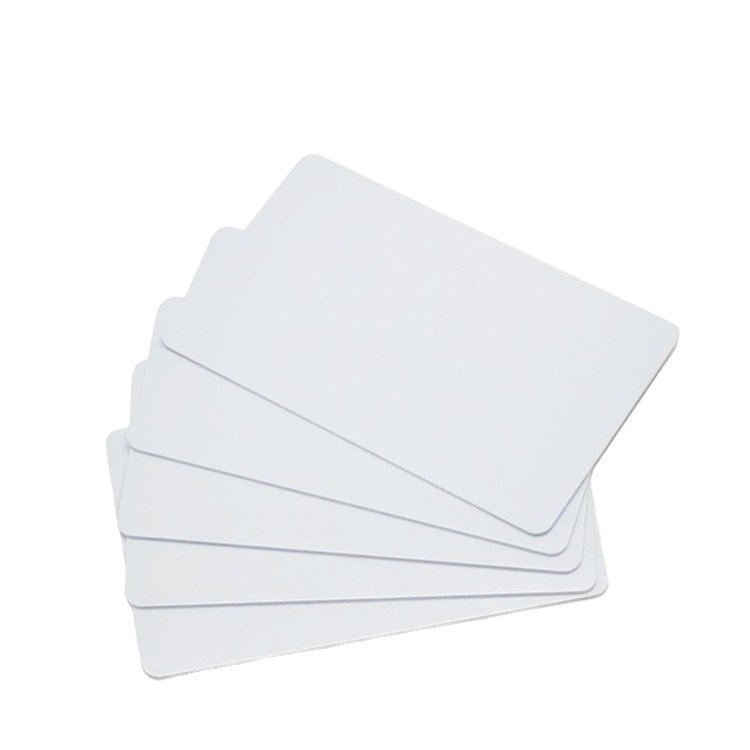 Wholesale HF 13.56MHz RFID Chip White Card Classic MF Desfire EV1 2K 4K 8k RFID Blank Card PVC Card
