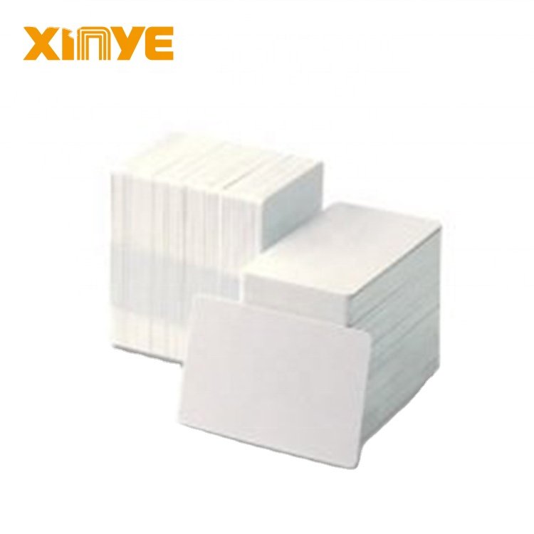 Wholesale HF 13.56MHz RFID Chip White Card Classic MF Desfire EV1 2K 4K 8k RFID Blank Card PVC Card
