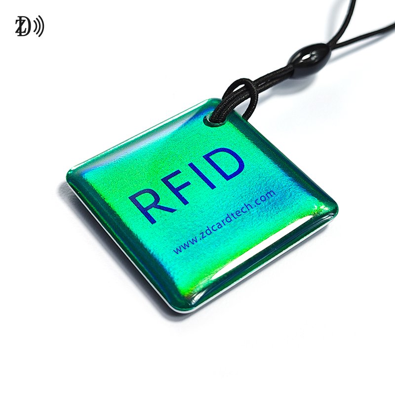 Customized Printing MIFARE Classic 1K Access Control NFC RFID Tag Epoxy Hologram Label Card