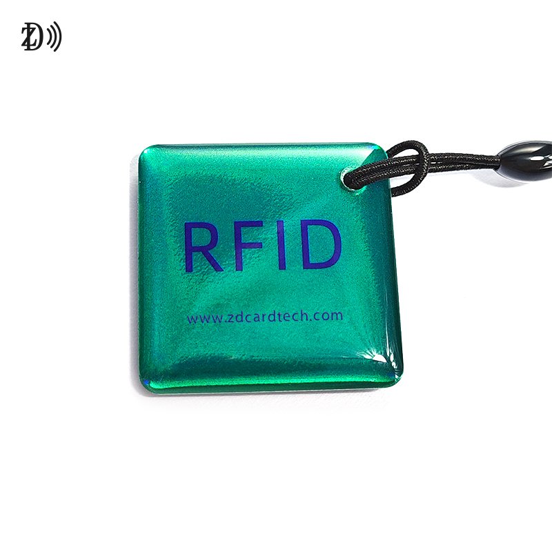 Customized Printing MIFARE Classic 1K Access Control NFC RFID Tag Epoxy Hologram Label Card