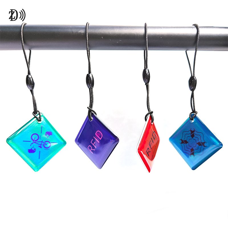 Customized Printing MIFARE Classic 1K Access Control NFC RFID Tag Epoxy Hologram Label Card