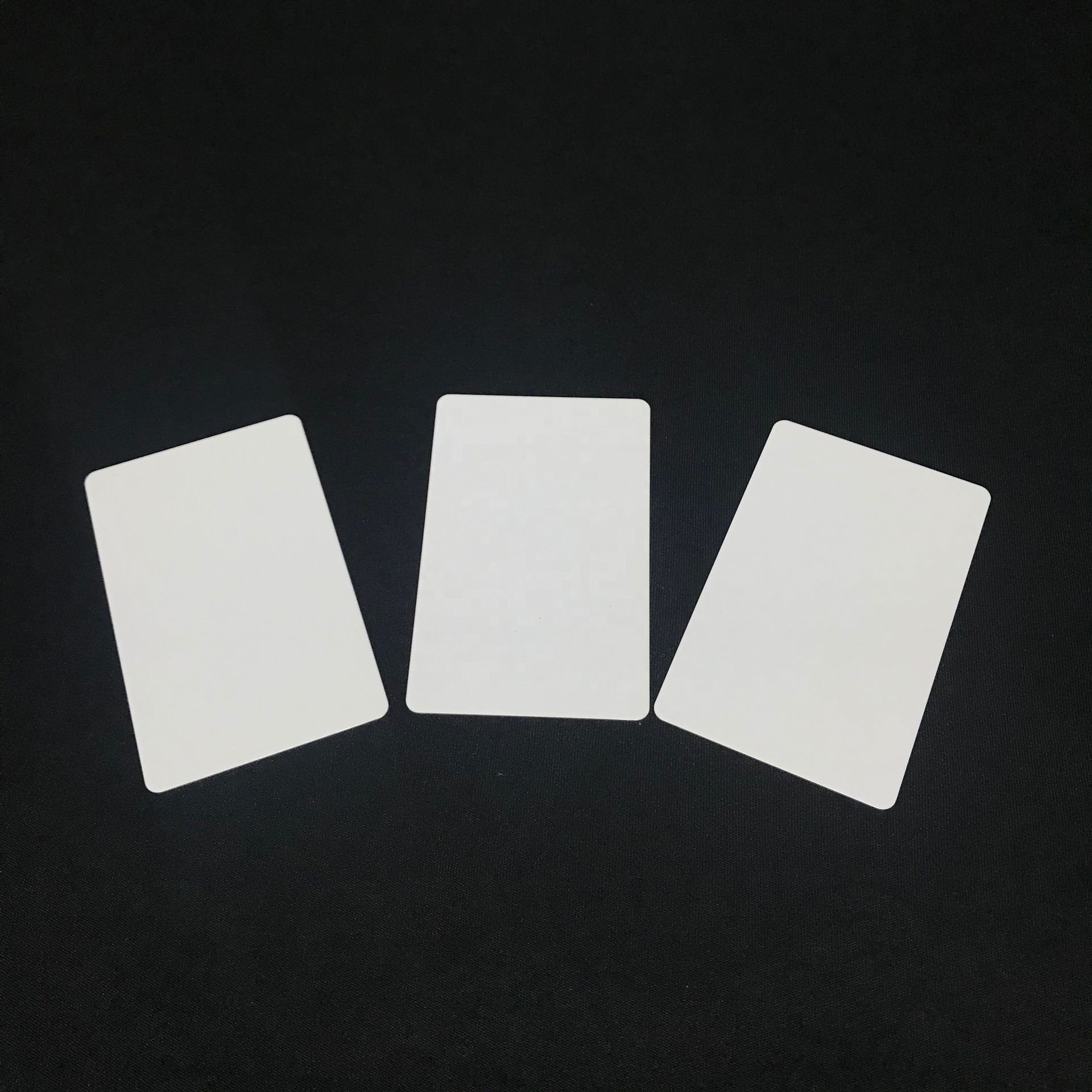 white blank CR80 PVC card for thermal sublimation printer inkjet printer
