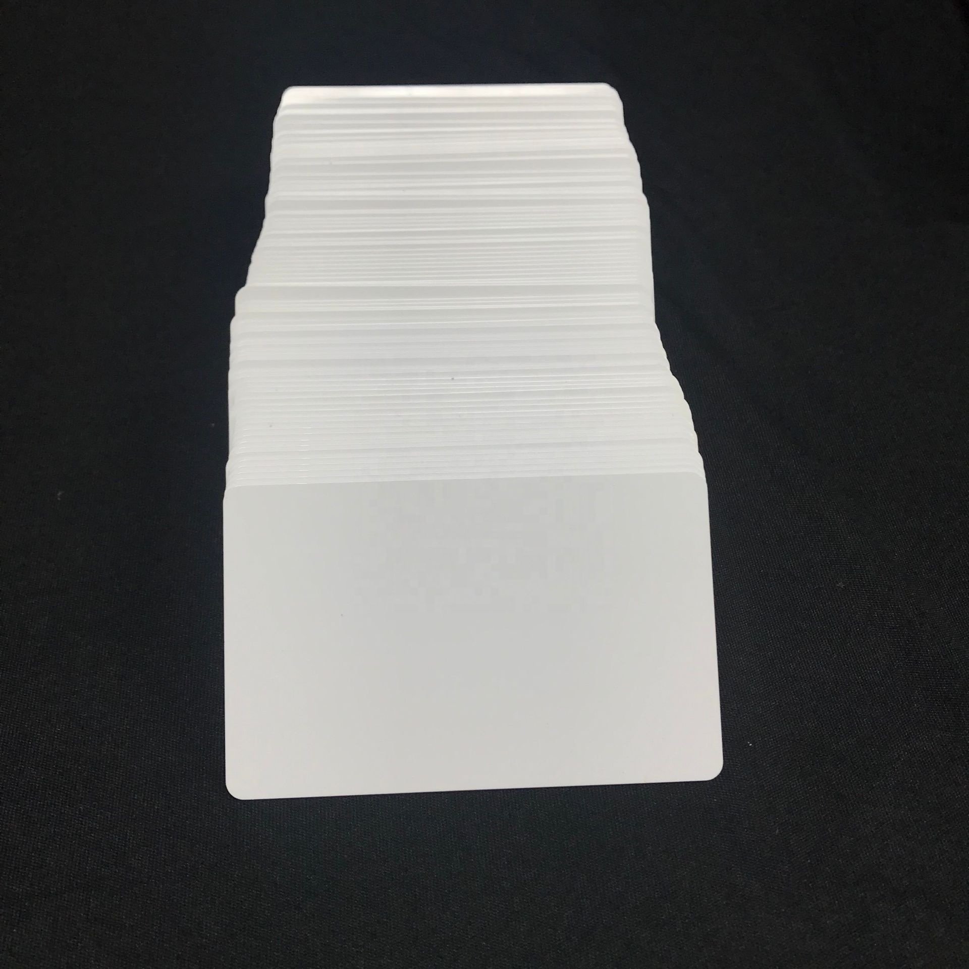 white blank CR80 PVC card for thermal sublimation printer inkjet printer