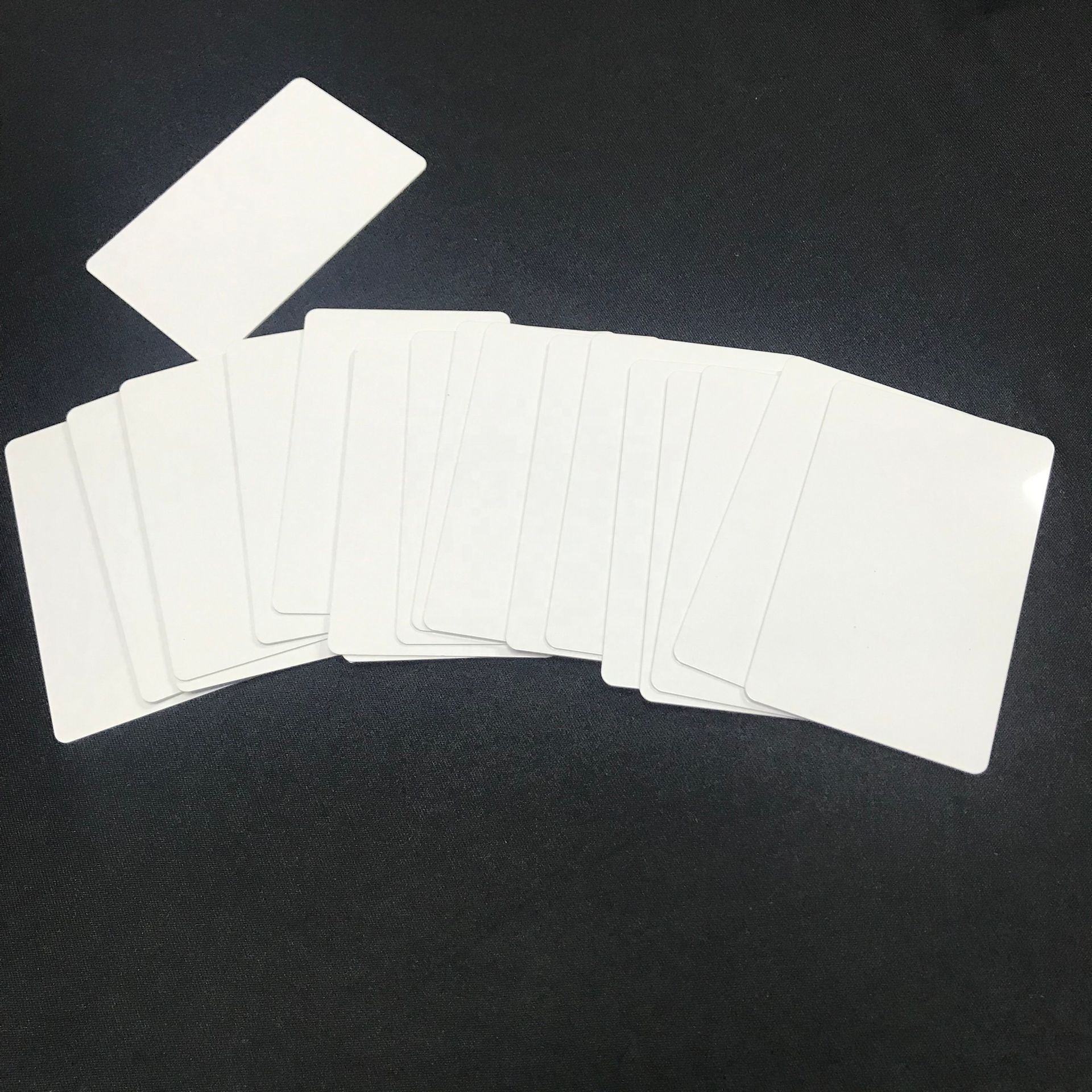 white blank CR80 PVC card for thermal sublimation printer inkjet printer