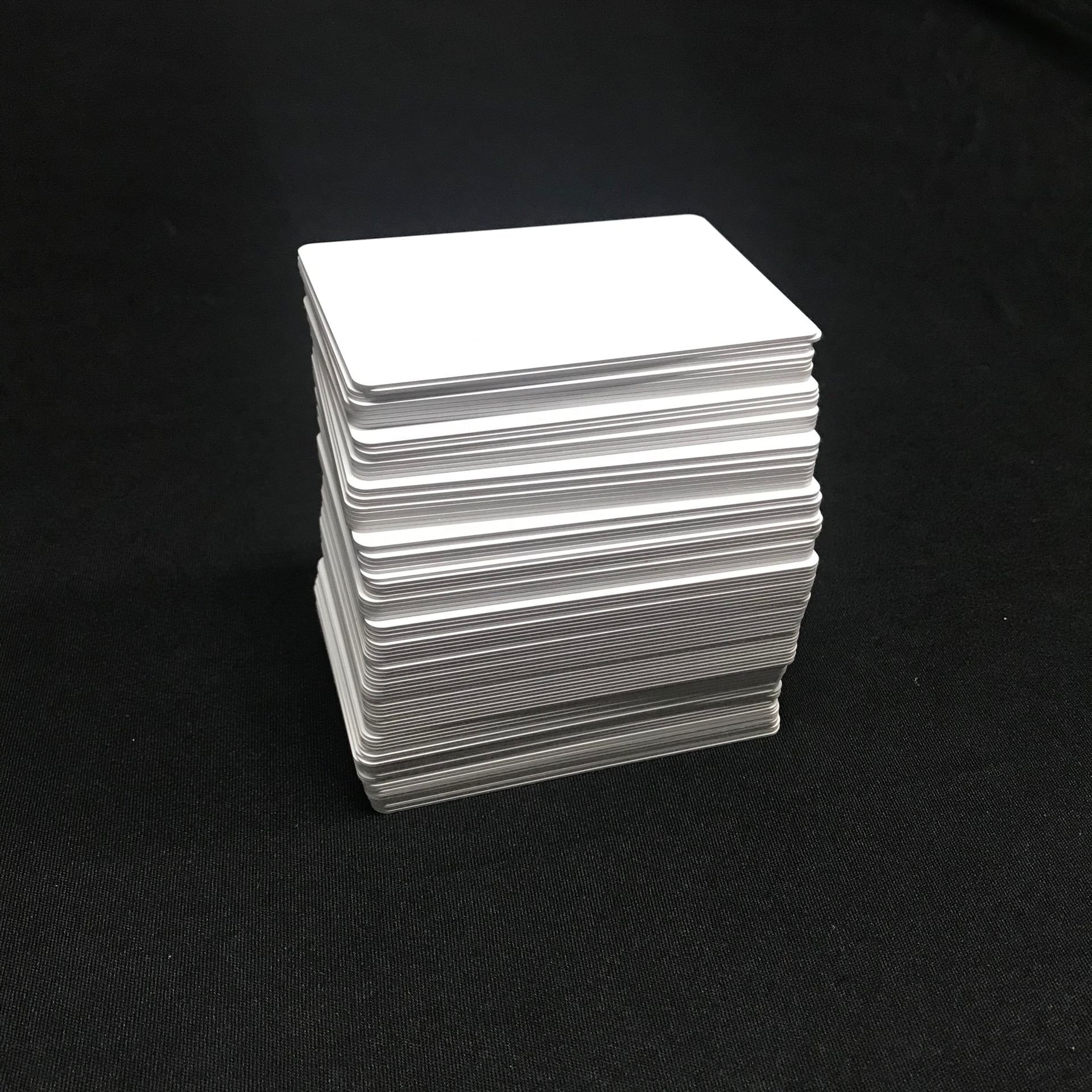 white blank CR80 PVC card for thermal sublimation printer inkjet printer