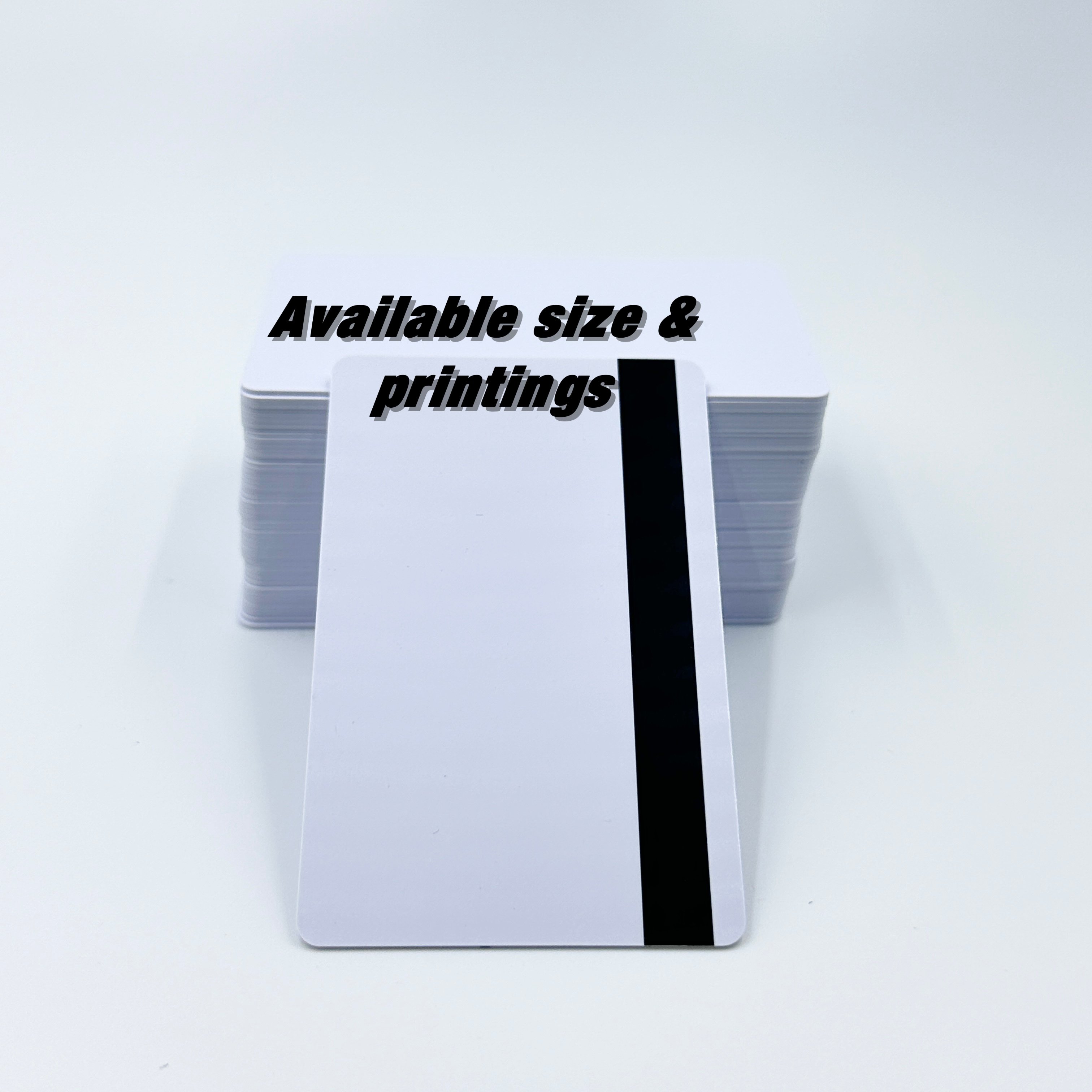 RFID smart chip blank black transparent Inkjet printable nfc card for business hotel door lock PVC card ntag213 215 13.56 mhz