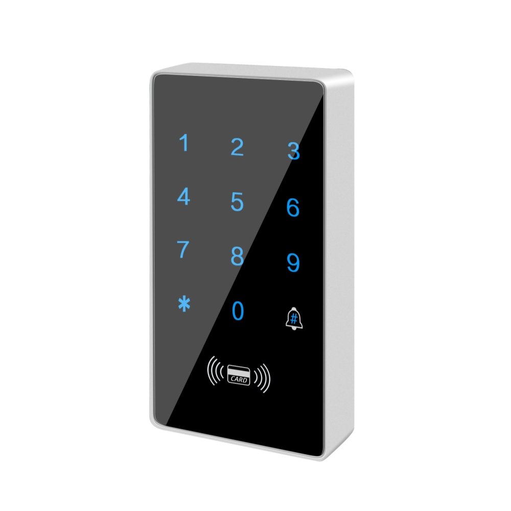 Large Capacity Touched Keypad Access Control Proximity RFID Card 125KHz & 13.56MHz dual frequency Standalone Access Control