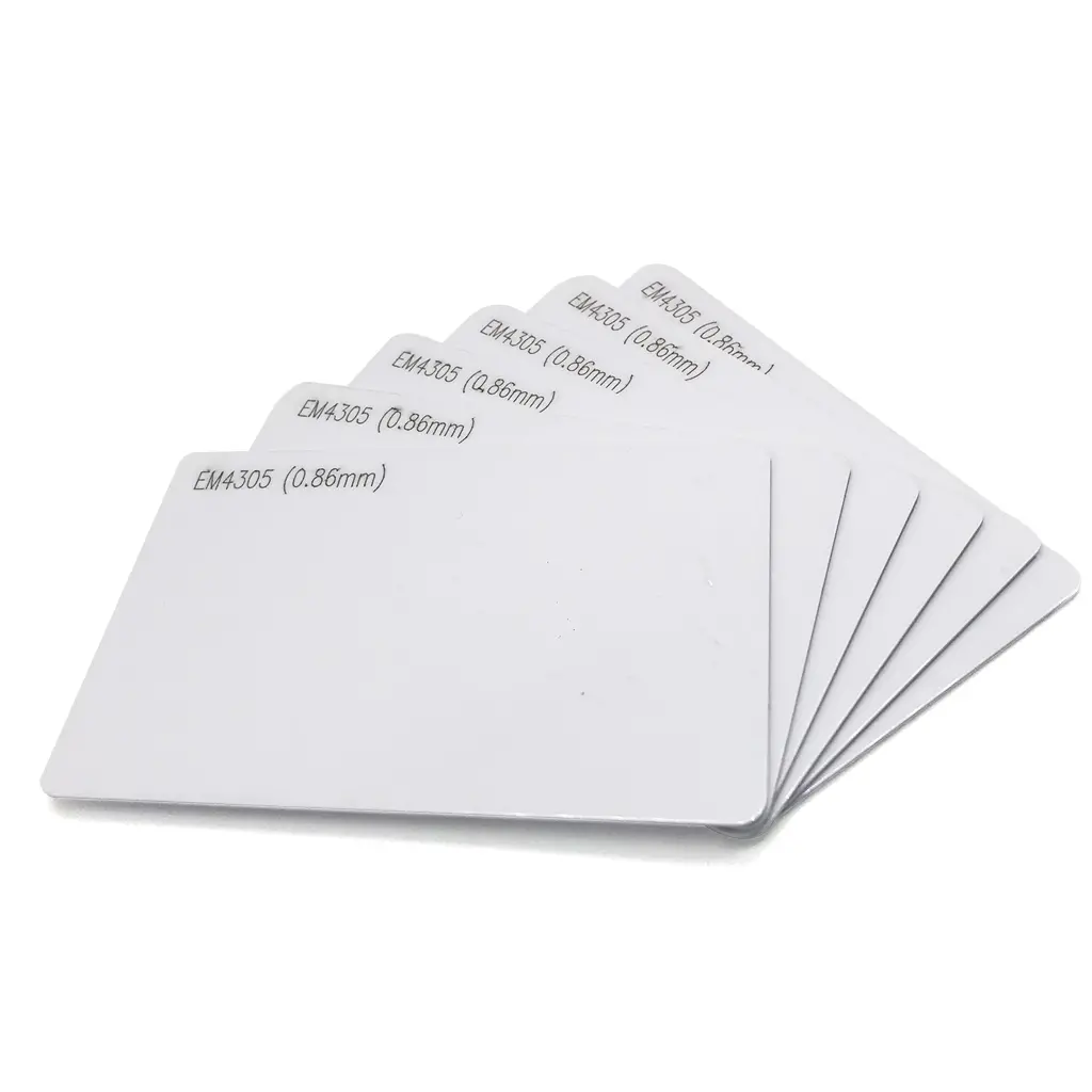 125 KHz rfid card access control card EM Marine 1.8mm thickness card