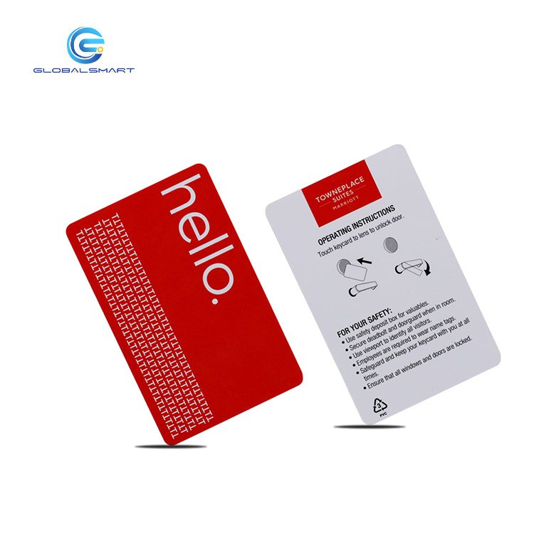 Access control card Ving, Salto, Betech, Saflok, Onity PVC wooden paper rfid hotel key card