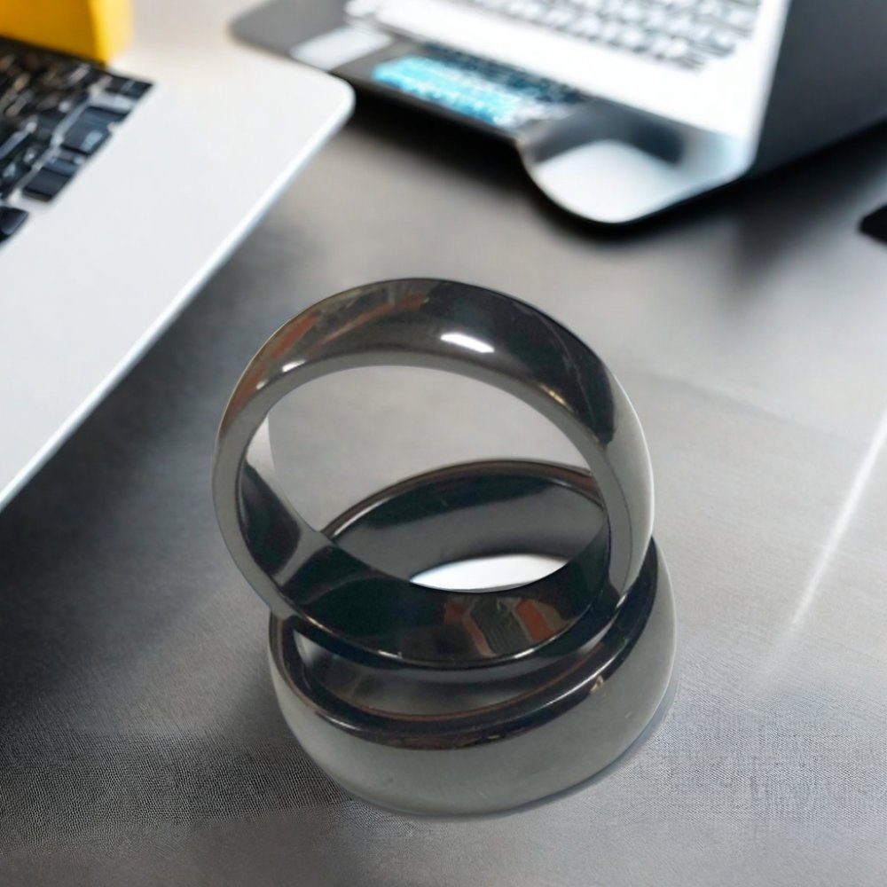 13.56MHZ Ceramic+Epoxy Resin NFC Ring wearable S50 M1 CUID Ceramic nfc Tesla key ring T5577 Smart Finger NFC Ring