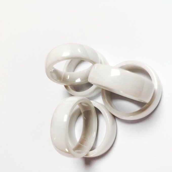 13.56MHZ Ceramic+Epoxy Resin NFC Ring wearable S50 M1 CUID Ceramic nfc Tesla key ring T5577 Smart Finger NFC Ring