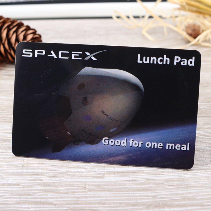 High Security Customized RFID Card For Crypto currency wallet atm skin card