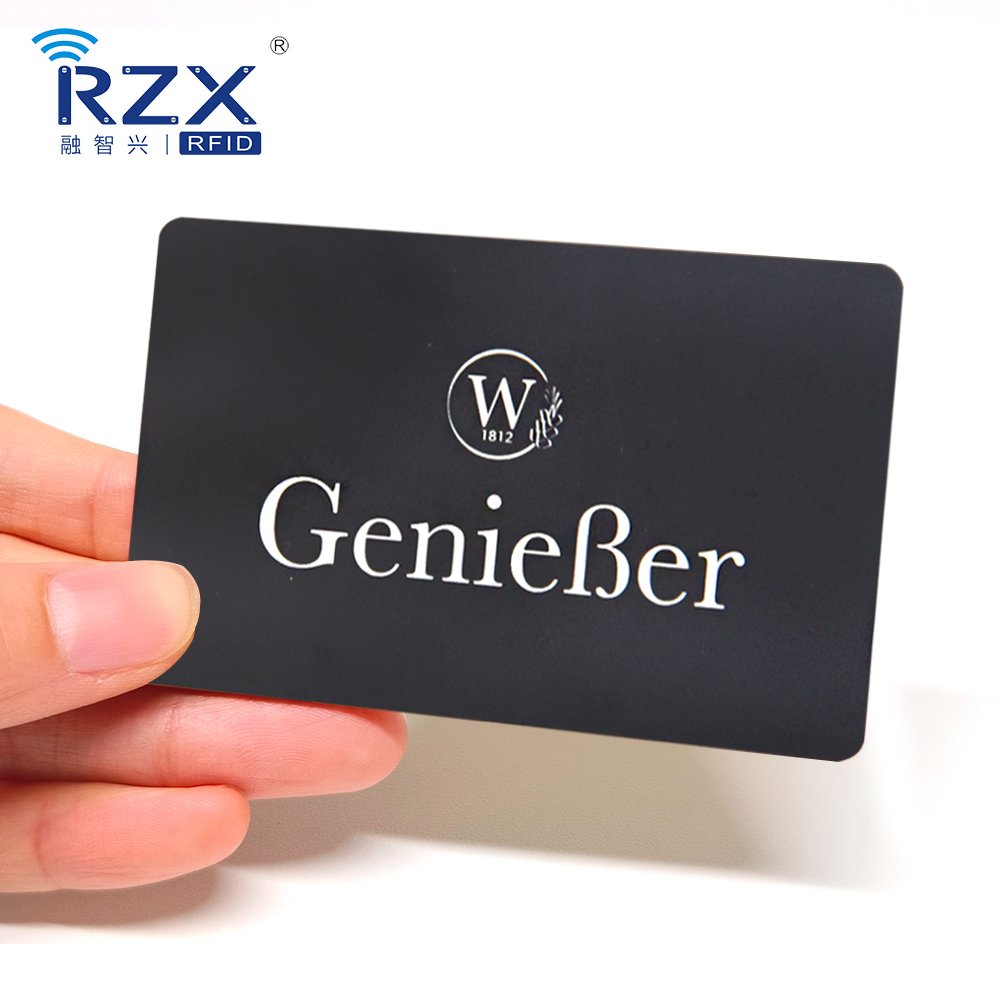 RZX Custom printing 13.56mhz HF NFC ISO 15693 1024 Bit 1K ICODE SLIX Contactless Smart RFID Card Reader Card