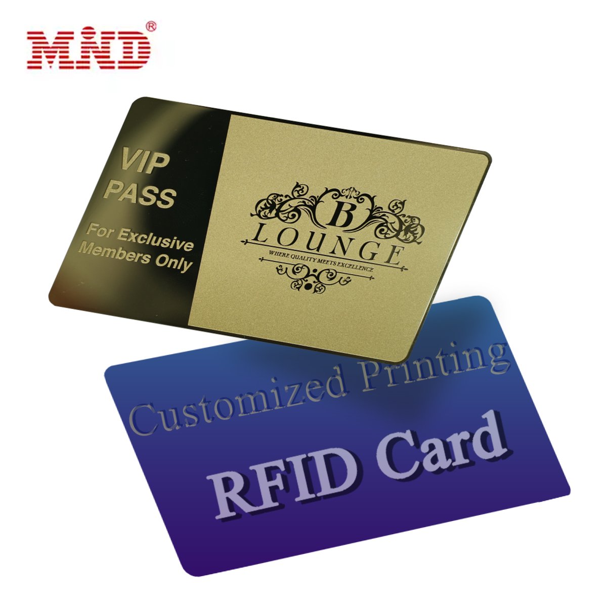Factory-Priced Digital NFC RFID Access Control Cards Tap QR Code Social VIP Reviews Metal Business Cards PVC Plastic