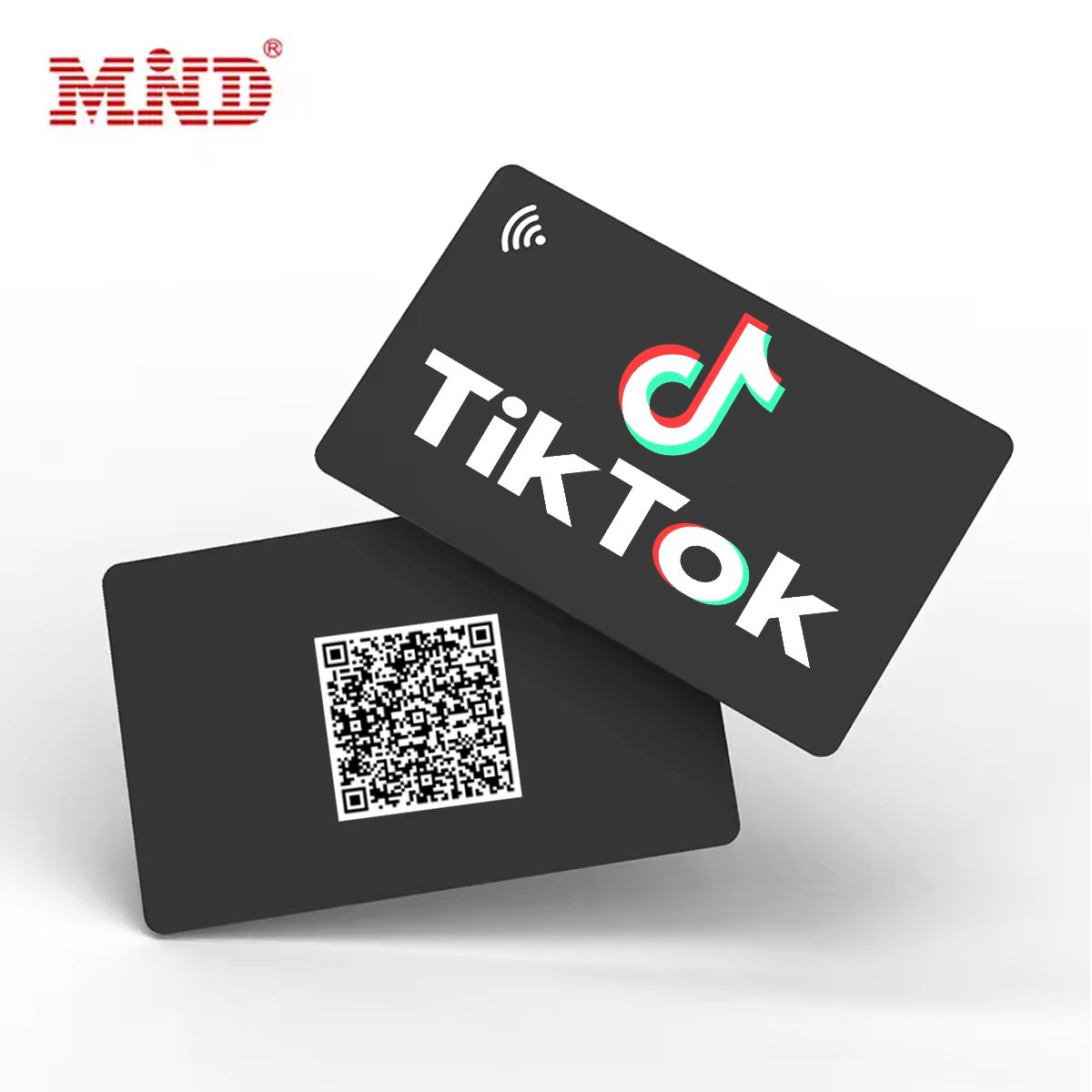 Factory-Priced Digital NFC RFID Access Control Cards Tap QR Code Social VIP Reviews Metal Business Cards PVC Plastic