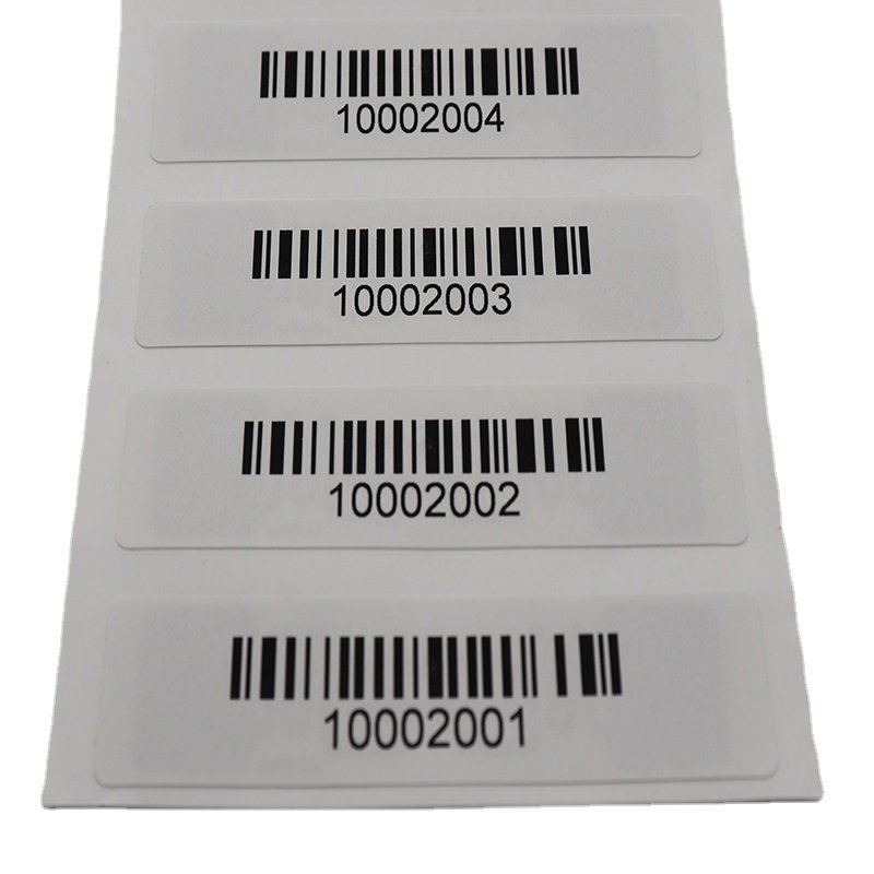 RFID UHF 860-960MHz Ucode8 Chip Waterproof Customized Sticker Roll Logo Label Android Writable Jewelry Tag
