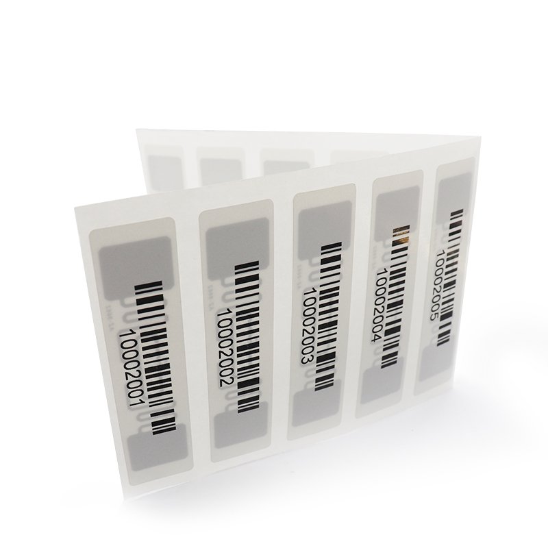 RFID UHF 860-960MHz Ucode8 Chip Waterproof Customized Sticker Roll Logo Label Android Writable Jewelry Tag