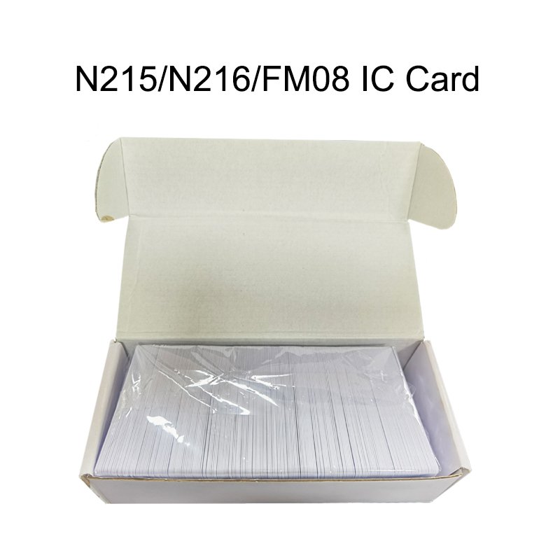 13.56mhz custom rewritable rfid white PVC card with chip classic MF 1K/4K/8K ISO14443A S50 smart access contactless cards