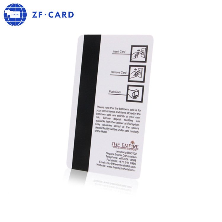 Hotel Magnetic Stripe Cards manufacture Custom Design 13.56Mhz NTAG (R)216 RFID Access Control NFC Card