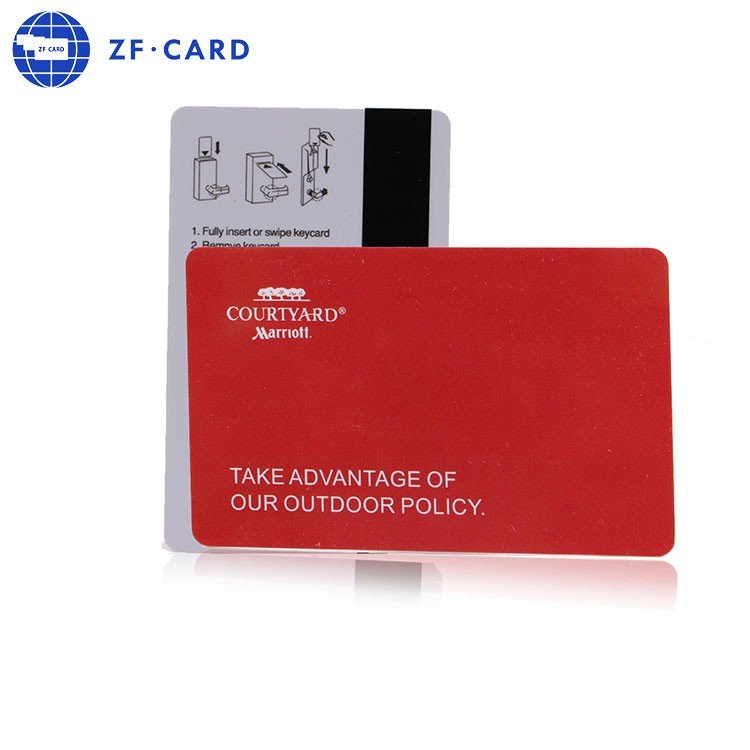 Hotel Magnetic Stripe Cards manufacture Custom Design 13.56Mhz NTAG (R)216 RFID Access Control NFC Card
