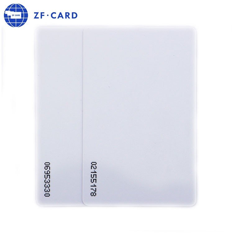 ATMEL T5577 Contactless Blank RFID Smart Card with Inkjet-dot Black Number