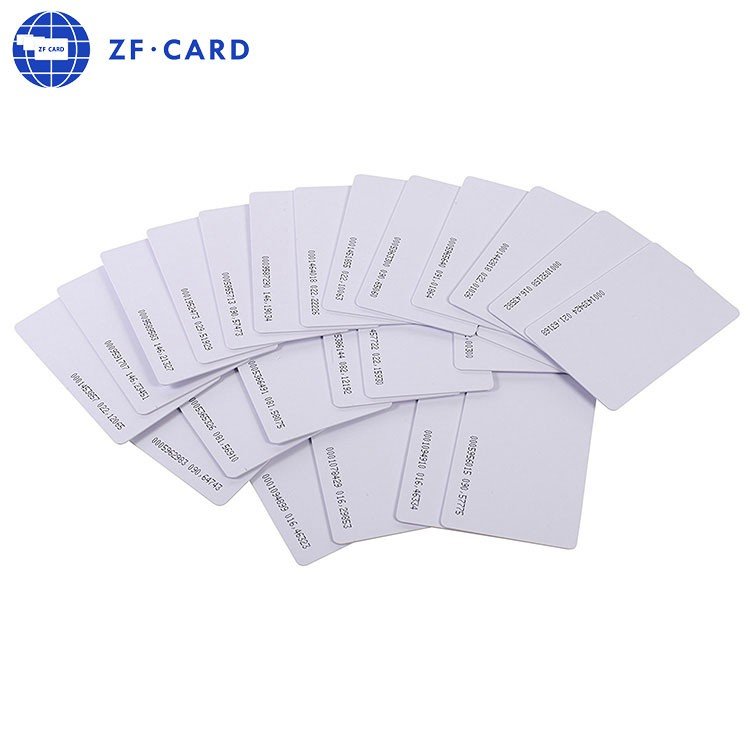 ATMEL T5577 Contactless Blank RFID Smart Card with Inkjet-dot Black Number