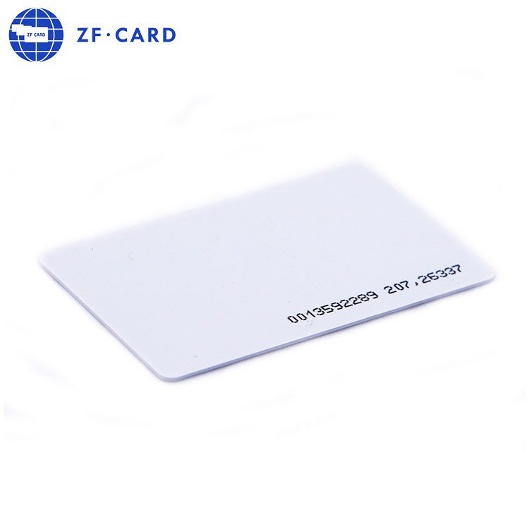 ATMEL T5577 Contactless Blank RFID Smart Card with Inkjet-dot Black Number
