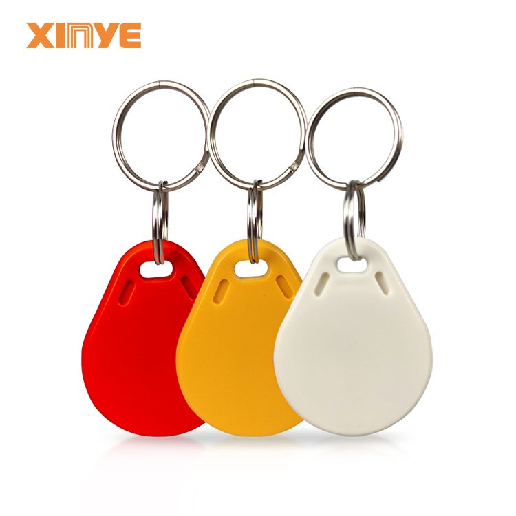 Proximity LF custom keychain tag rfid ABS key tag RFID keyring mini RFID keyfob for access control