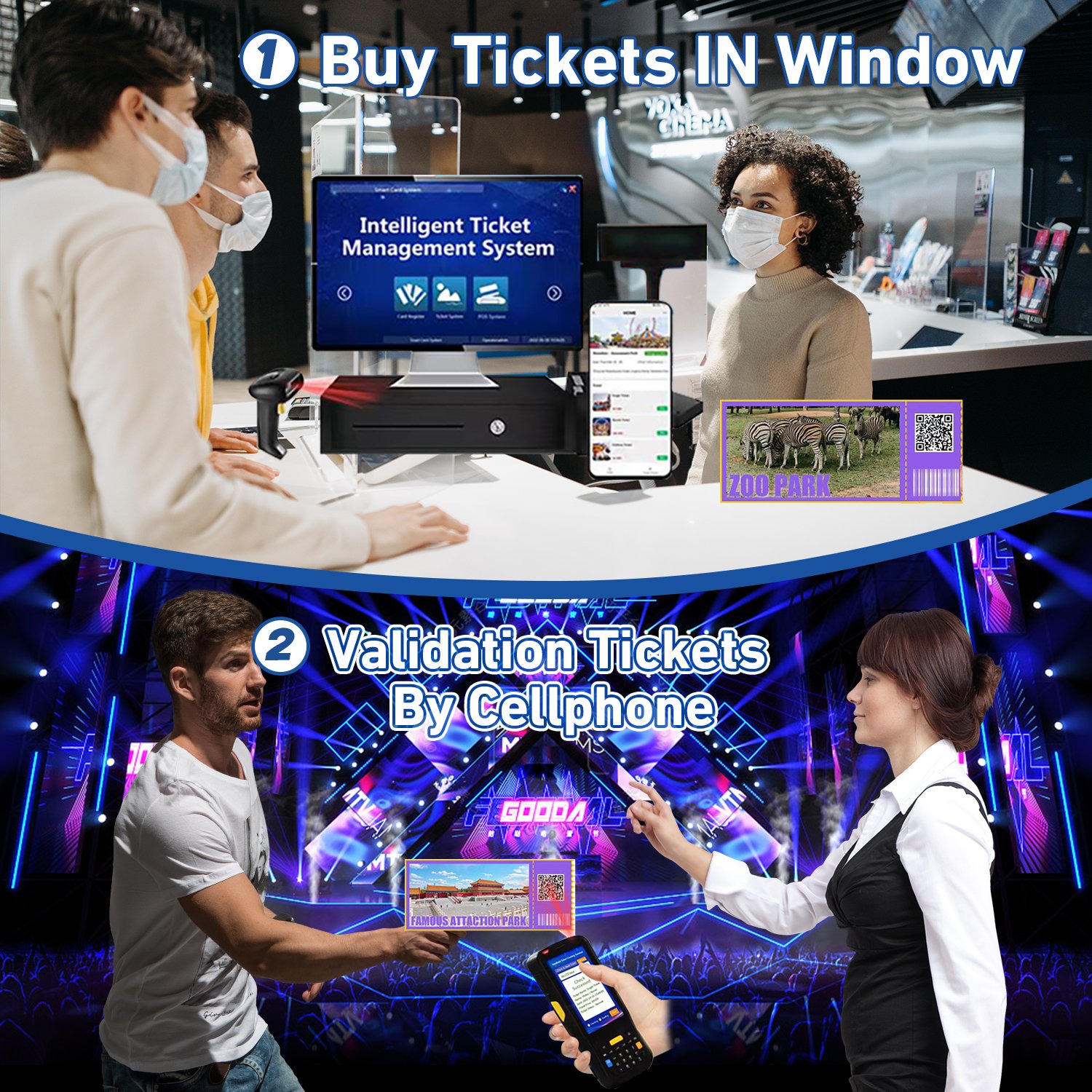 Free Sample Customizable New Printable Thermal Event Wristbands with Unique QR Code Stick Type Access Control Cards for Events