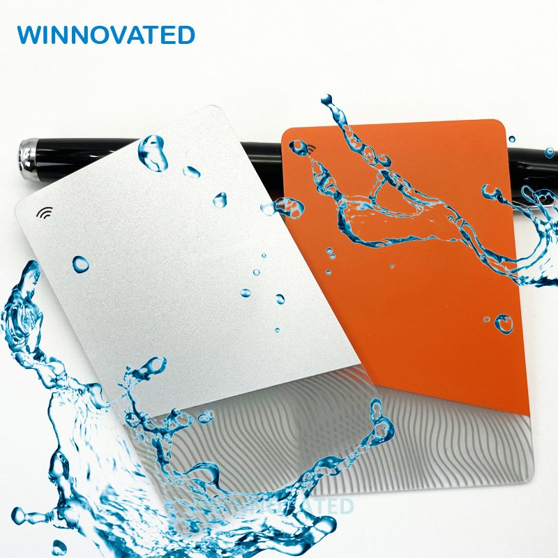 Factory Wholesale Waterproof Access Control Card PVC Smart Blank RFID NFC Card