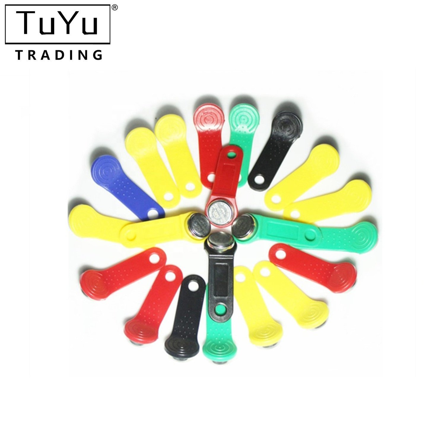 Magnetic Ring Memory Cards MG1990A TM01 TM1990 DS1990A Metal Ring IBUTTON Key Reader