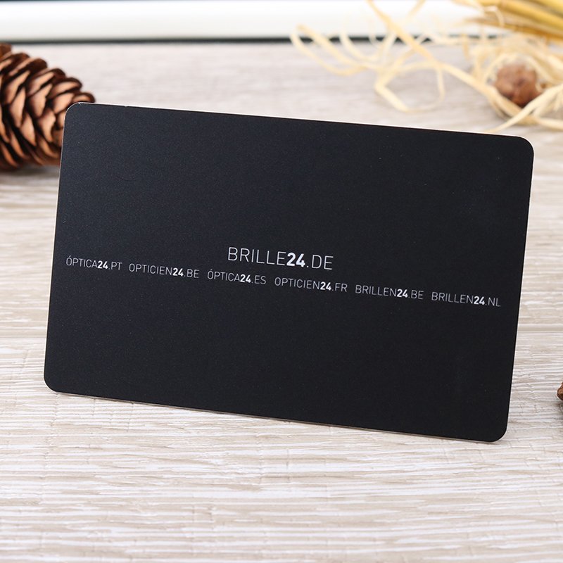 High Quality Credit Card Size Waterproof Plastic PVC Client Identification Card With Signature Panel membership card