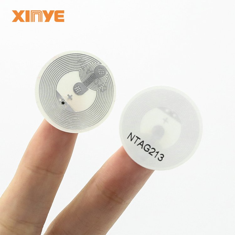 RFID tag manufacturers 215 tag mifare ultralight c chip custom nfc sticker hf 1356mhz label tag