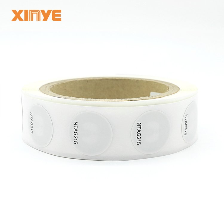 RFID tag manufacturers 215 tag mifare ultralight c chip custom nfc sticker hf 1356mhz label tag