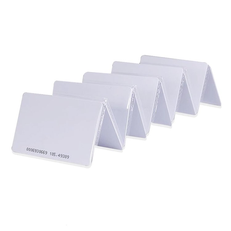 Factory In Stock Promotional Printable TK4100 ISSI4439 PVC RFID Blank business Card NFC Card