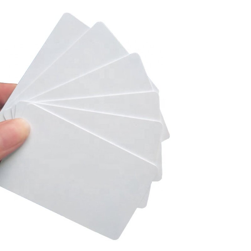 CR80 Plastic White Blank Printable PVC Card With Chip for Hotel Key Access Control Card