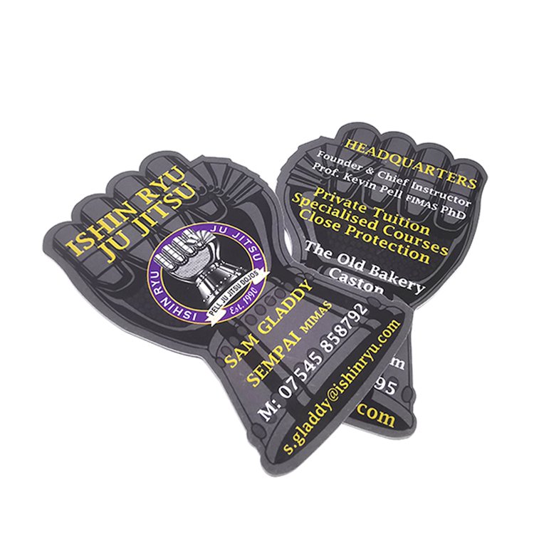 Custom Plastic/PVC Business Card Shaped Access Control Cards CMYK Offset Printing