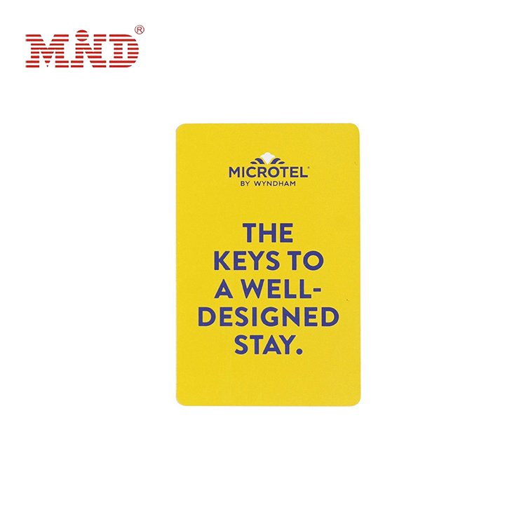 Encrypted MIFARE Ultralight EV1 Custom Design keycards contactless hotel key card