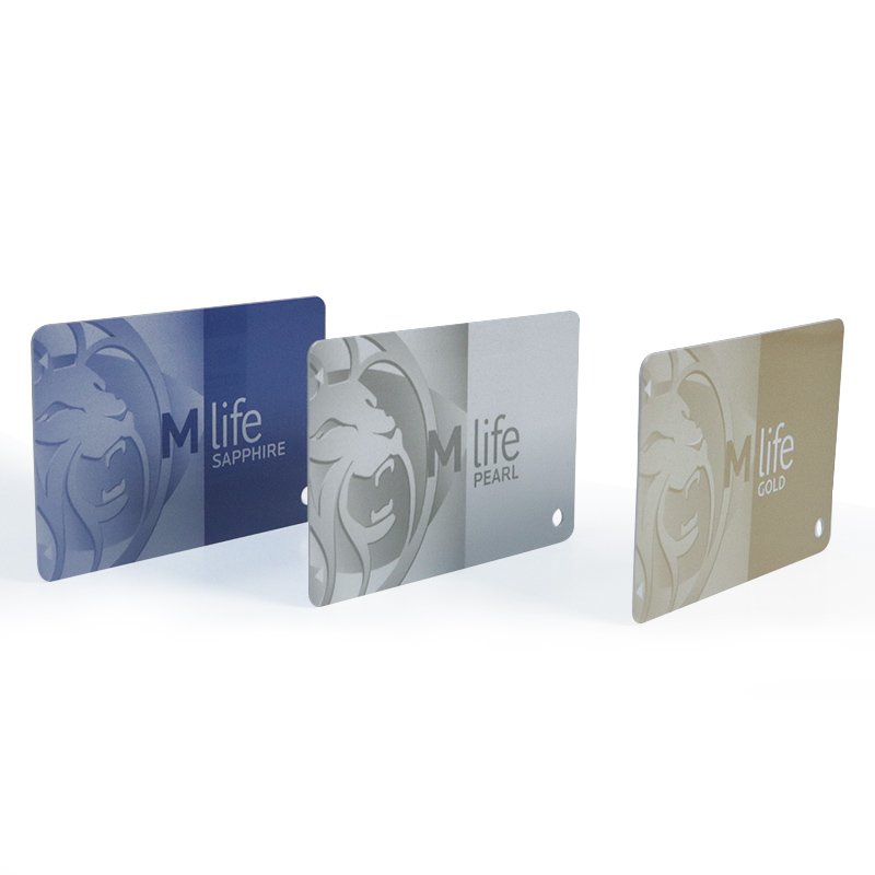 Luxury cr80 smart plastic cards pvc spa salon club restaurant membership card with logo