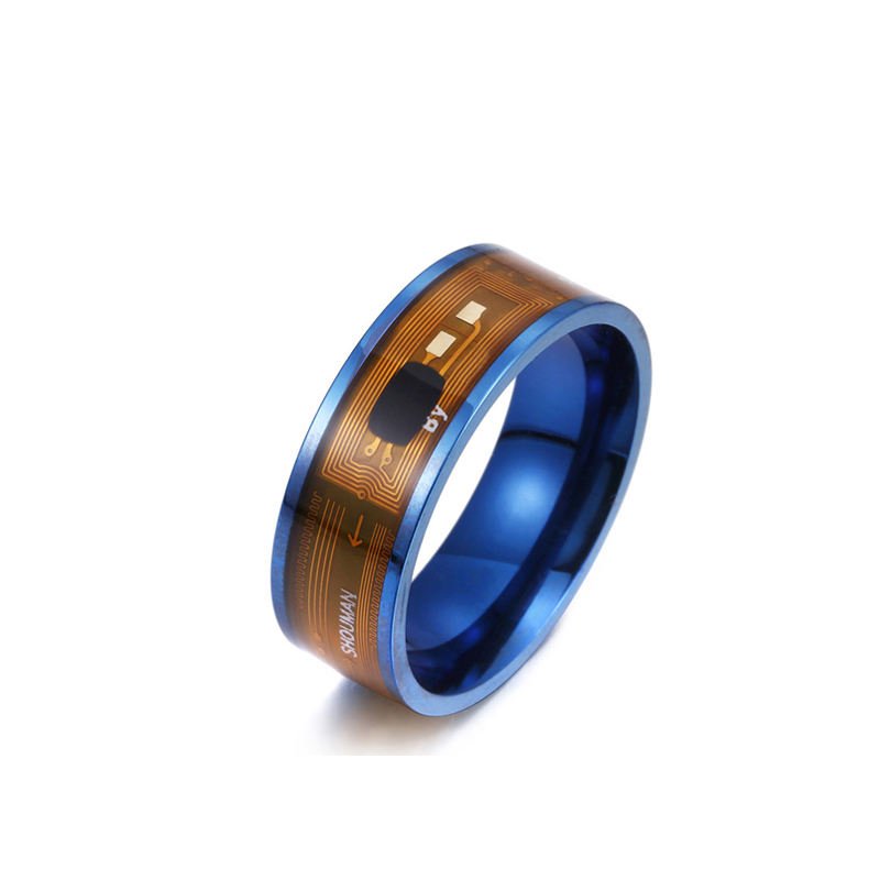 Customize Fashion Intelligent Programmable HF NFC 13.56MHZ RFID Multifunctional Smart Ring
