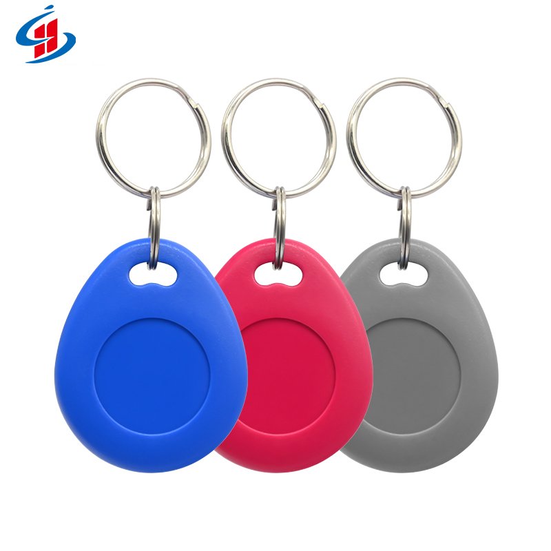 Free Sample Customized Printing Rewritable 125khz RFID Key Tag Access Control Cards NFC Keyfob