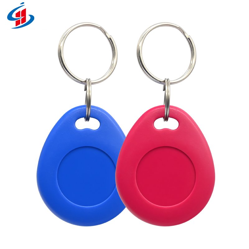 Free Sample Customized Printing Rewritable 125khz RFID Key Tag Access Control Cards NFC Keyfob