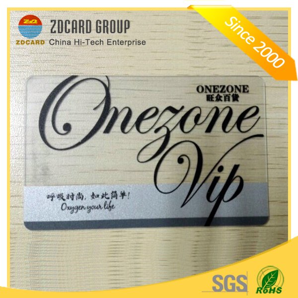 Custom CMYK Printing Waterproof Visiting Card Clear PVC Card Transparent Plastic Business Cards