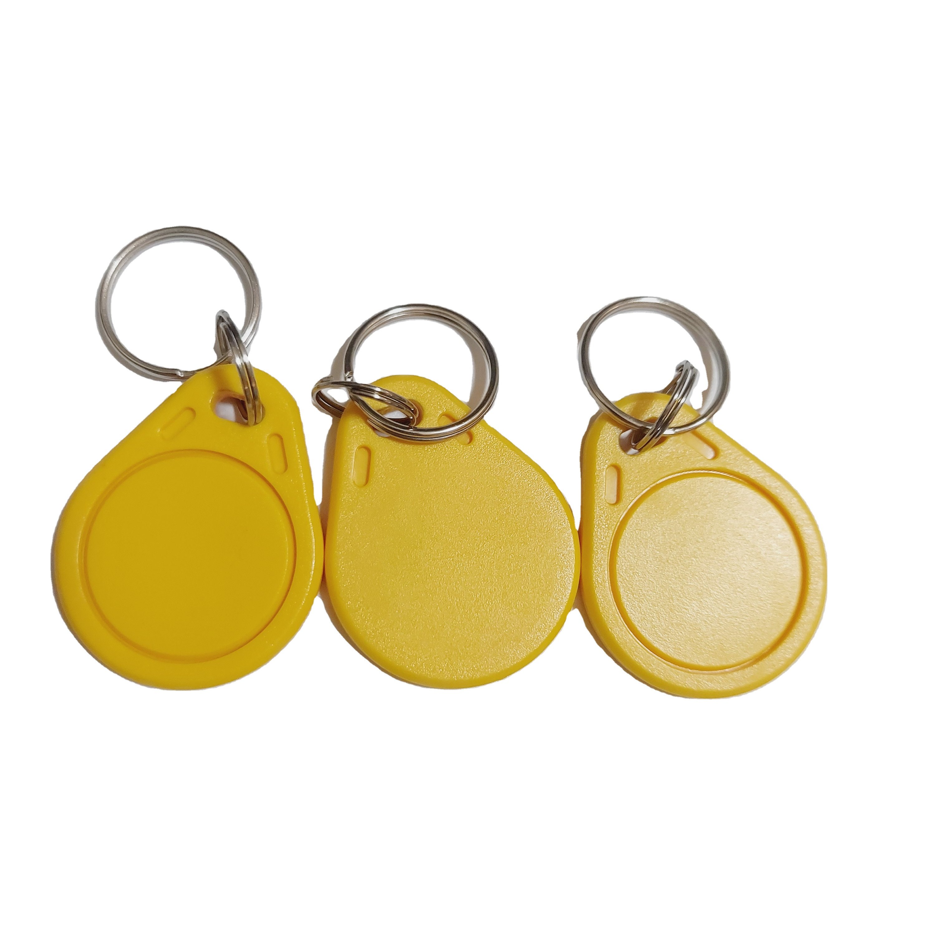 2024 Custom Logo Printed Access Control Card 13.56MHz RFID Keychain NFC Keyfob For Access Control