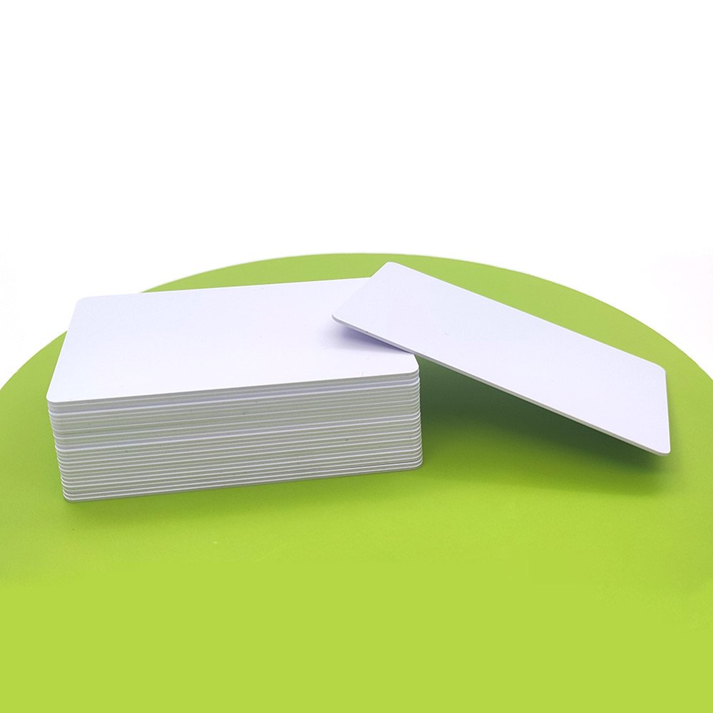 Ready to ship ISO 14443A Printable FM11RF08 chip white PVC Cards 13.56mhz rfid blank card